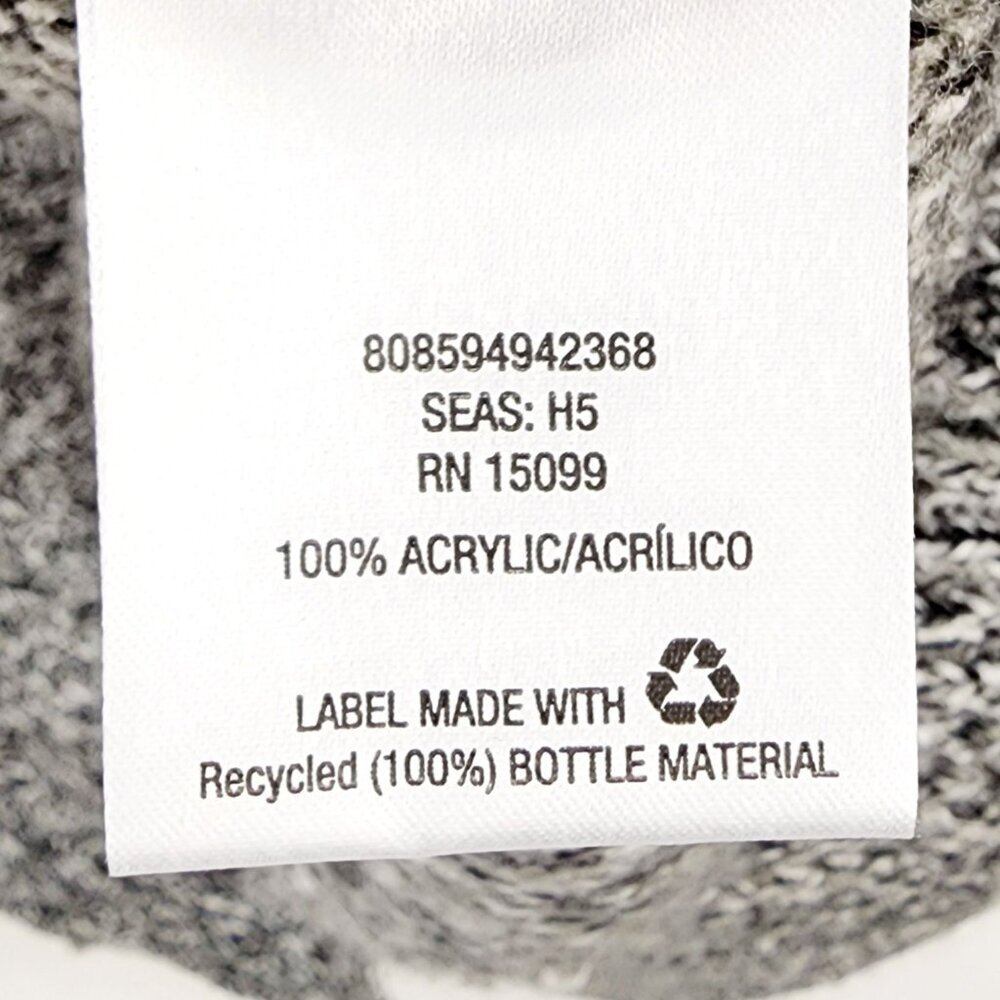 Laura Scott Womens Long Sleeve Knit Cardigan Sweater Toggle Buttons Size L Gray - Picture 8 of 11